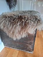 Prachtig gevilt vacht, kleur taupe, Ophalen of Verzenden, Zo goed als nieuw, Rechthoekig