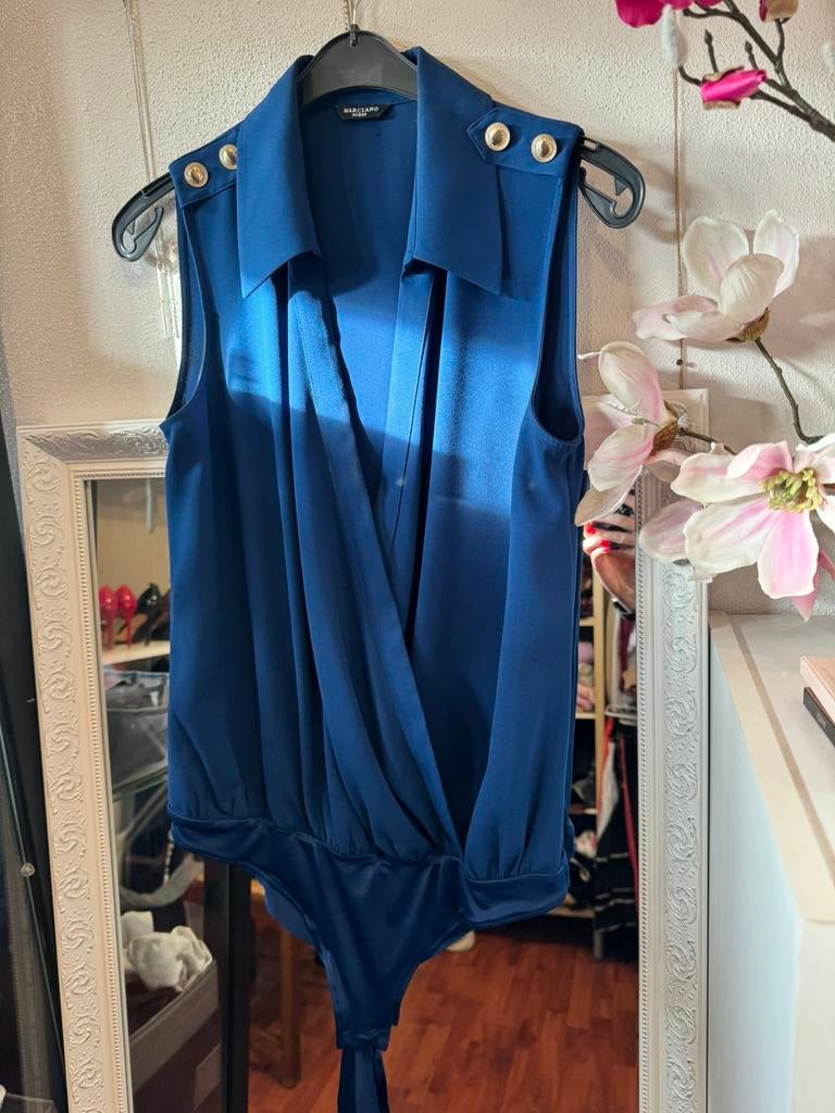 Marciano Guess blouse, Ophalen of Verzenden, Nieuw, Maat 36 (S), Blauw