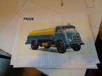daf tekening tankwagen, Ophalen of Verzenden, 1960 tot 1980, Zo goed als nieuw, Overige onderwerpen