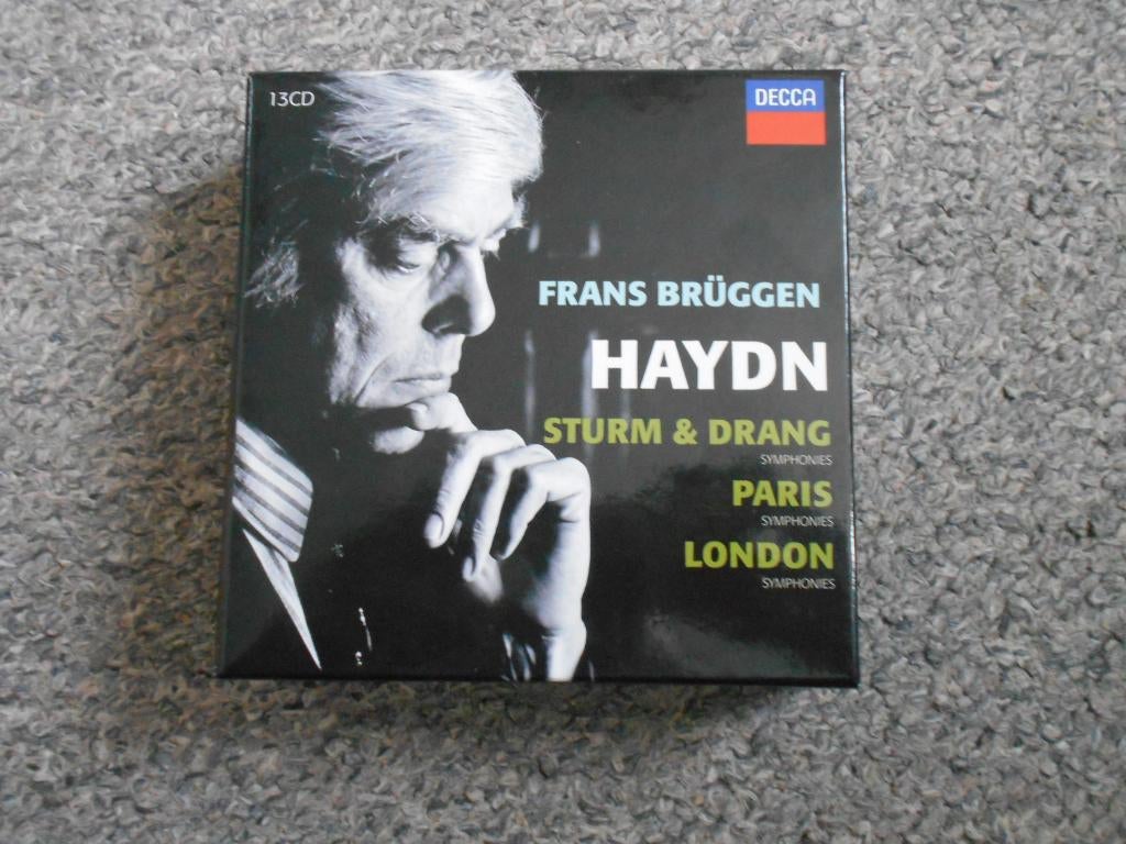 Decca: Haydn: Frans Bruggen, 13 CDs, Cd's en Dvd's, Cd's | Klassiek, Ophalen of Verzenden, Classicisme, Zo goed als nieuw