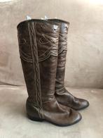 Hoge laarzen bruin mt 36, Hoge laarzen, Bruin, Ophalen of Verzenden, Zo goed als nieuw