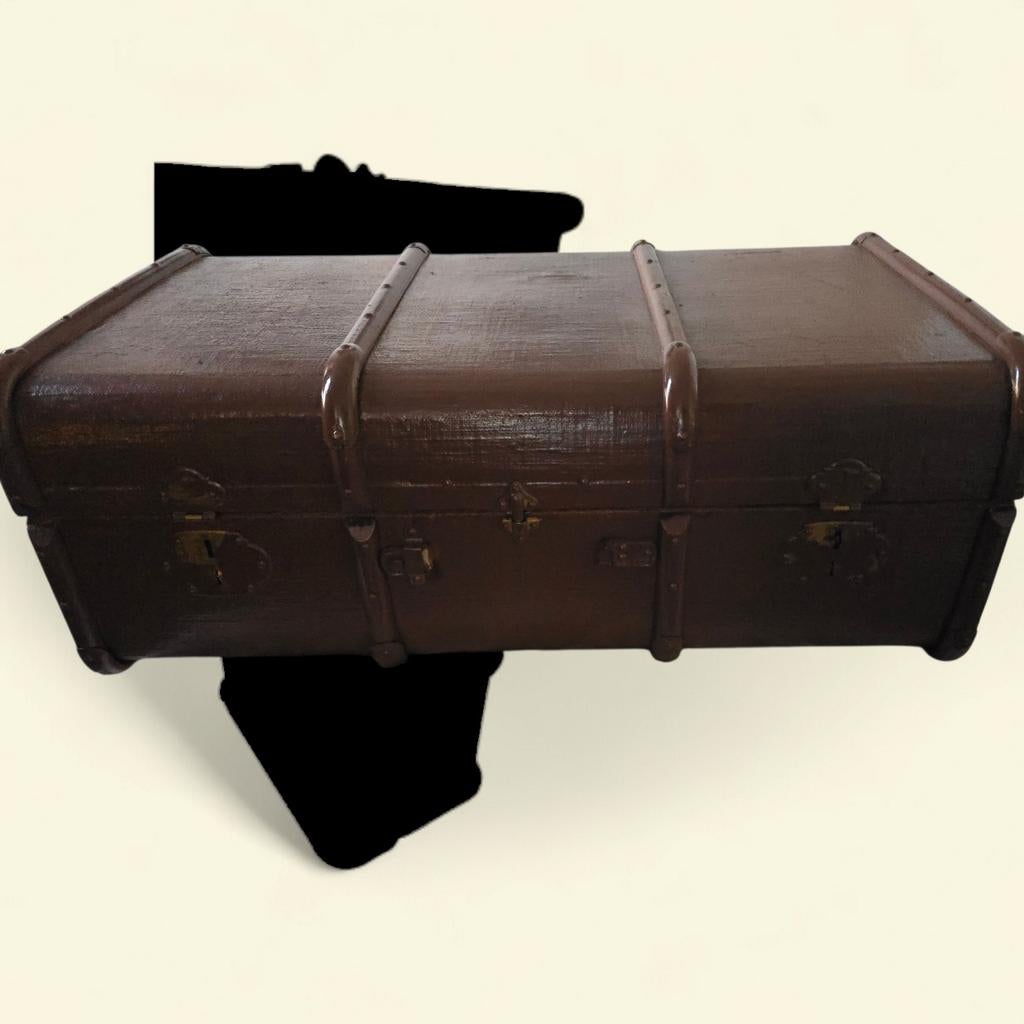 Antieke Kist Harry Potter Koffer Stijl, Antiek en Kunst, Ophalen of Verzenden