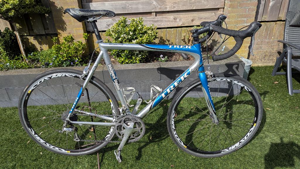 Racefiets TREK Madone (Discovery Channel editie), Fietsen en Brommers, Fietsen | Racefietsen, 28 inch, Gebruikt, Carbon, Heren