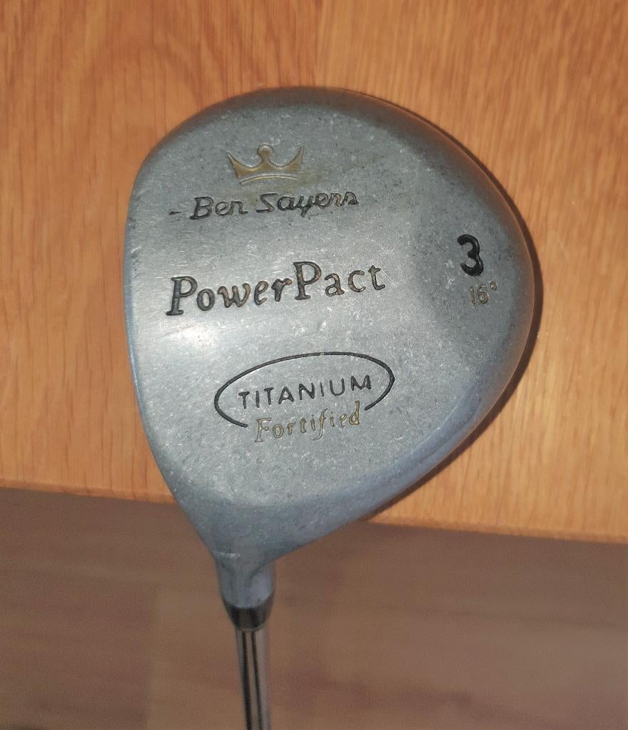 Golf club Wood 3 - 16 loft Ben Sayers linkshand lengte 110cm, Ophalen of Verzenden, Gebruikt, Club, Overige merken
