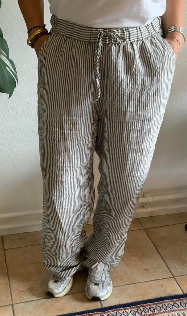 ARKET trendy linnen zomerbroek maat M, Kleding | Dames, Ophalen of Verzenden, Zo goed als nieuw