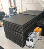 Rubber tegels 4 cm dik, Ophalen, Gebruikt, Idk, Idk