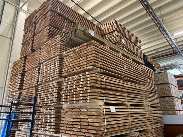 Zweeds Rabat / Vellingdelen - Gevelbekleding - Houten wand, Ophalen, Nieuw, 250 cm of meer, Planken