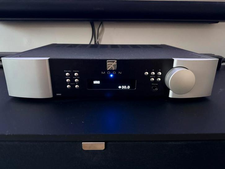Moon 390 HDMI Voorversterker, DAC en Streamer, Audio, Tv en Foto, Versterkers en Receivers, Zo goed als nieuw, Stereo, Minder dan 60 watt