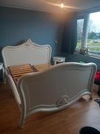 Brocante tweepersoons bed, Ophalen