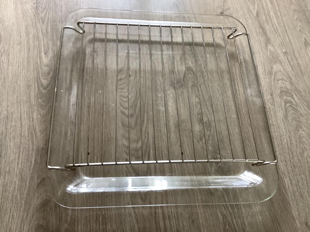 Glazen bakplaat en rooster, Witgoed en Apparatuur, Ovens, Ophalen, Minder dan 45 cm, Oven, 60 cm of meer
