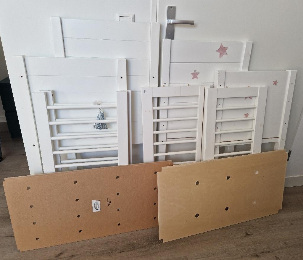 Twee babywiegjes 80x40, Ophalen, Gebruikt, Wieg