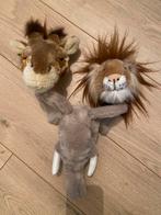Dierenkoppen voor Kinderkamer - Leeuw, Olifant, Giraffe, Ophalen of Verzenden, Zo goed als nieuw, Wanddecoratie