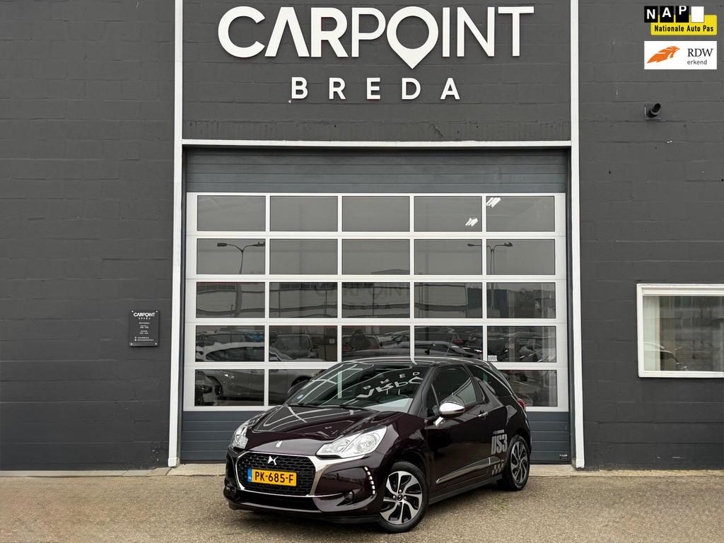 DS 3 1.2 PureTech So Chic, NAVI, CLIMA, CRUISE, NAP, APK, Voorwielaandrijving, Gebruikt, Parkeersensor, 82 pk