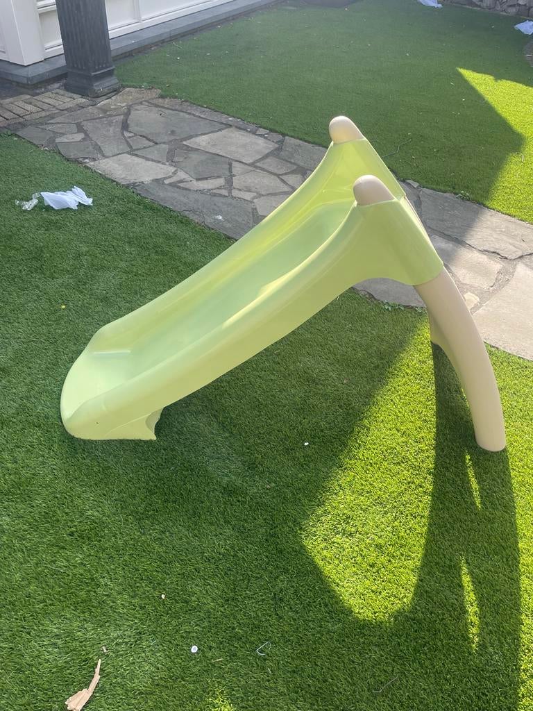 Groene kinder glijbaan voor in de tuin, Kinderen en Baby's, Speelgoed | Buiten | Speeltoestellen, M, Ophalen of Verzenden, Zo goed als nieuw