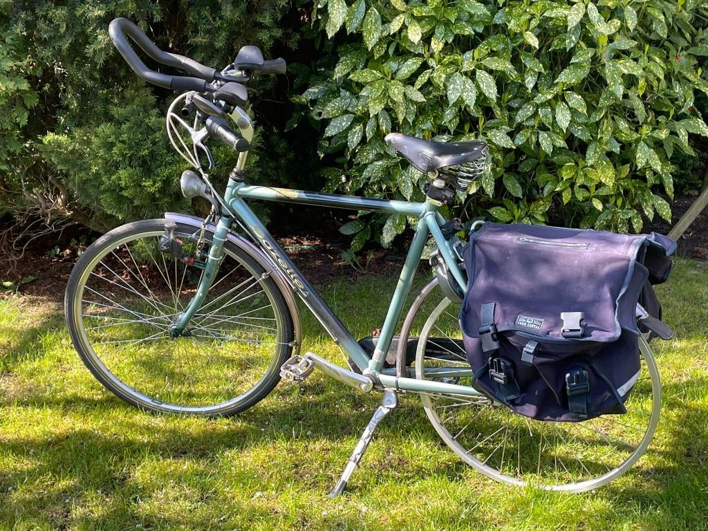 Gazelle Orange met defecte achternaaf, Ophalen, Gebruikt, Versnellingen, 56 cm of meer