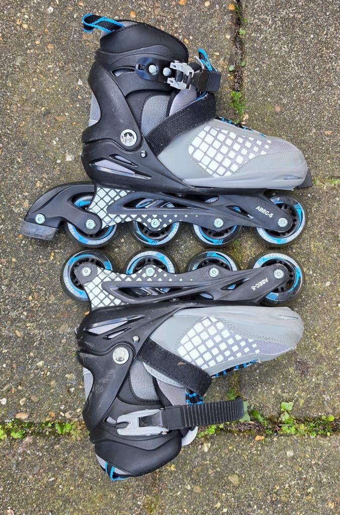 Kinder skeelers Crivit maat 33 tot 37 verstelbaar, Sport en Fitness, Skeelers, Ophalen, Gebruikt