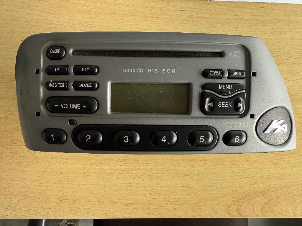 Ford Ka Audio 6000 CD Speler, Ophalen, Gebruikt
