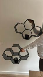 2x wand kubus, Huis en Inrichting, Woonaccessoires | Wanddecoraties, Ophalen of Verzenden, Zo goed als nieuw