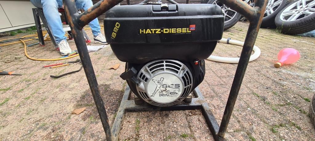 Hatz 1B20 Diesel aggregaat 3.1 KV, Doe-het-zelf en Verbouw, Aggregaten, Ophalen, Dieselolie