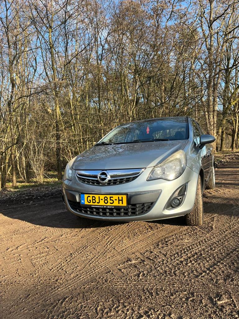 Opel Corsa 1.4 16V 5D 2014 Grijs, Auto's, Voorwielaandrijving, 1063 kg, 4 cilinders, Handgeschakeld