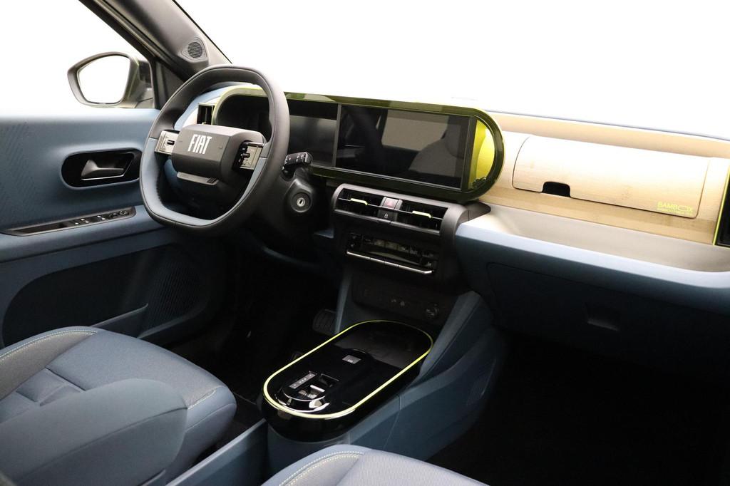 Fiat Grande Panda La Prima 11 kW 44 kWh | NIEUW MODEL | Navi, Stof, Gebruikt, Panda, Bruin