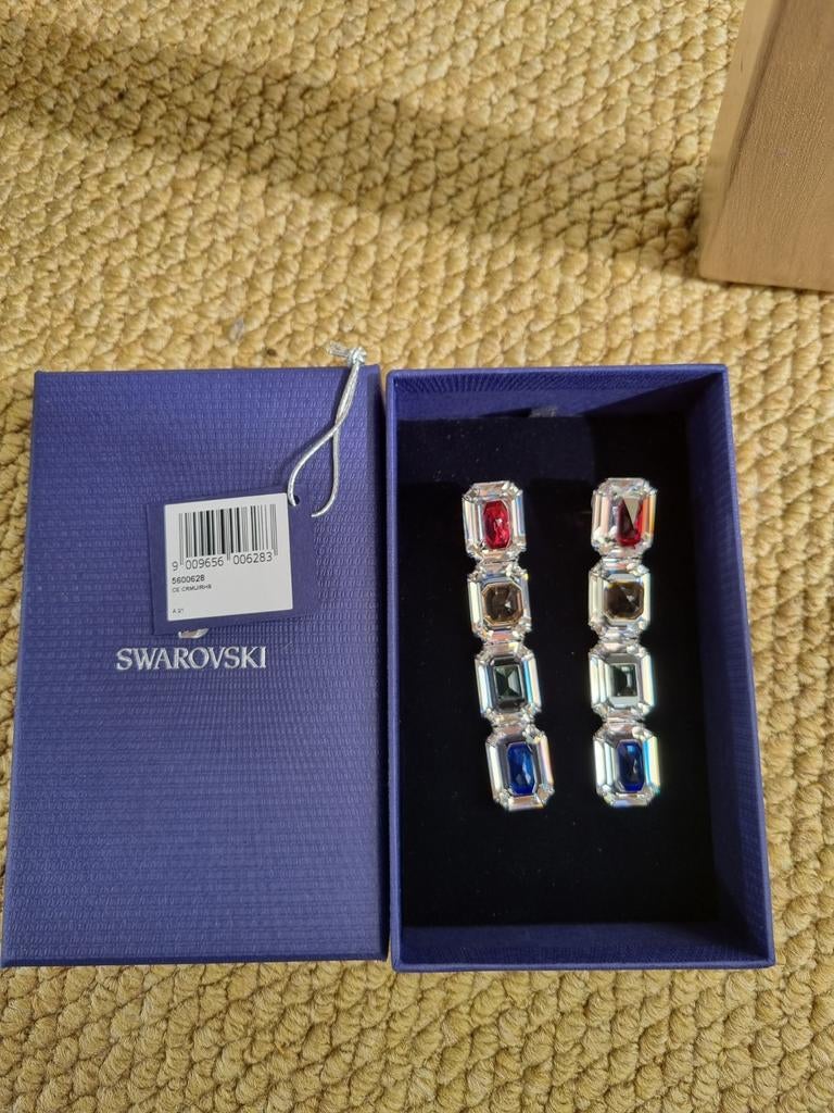 Swarovski Chroma Clip oorbellen 5600628 nieuw, Ophalen of Verzenden, Nieuw, Figuurtje