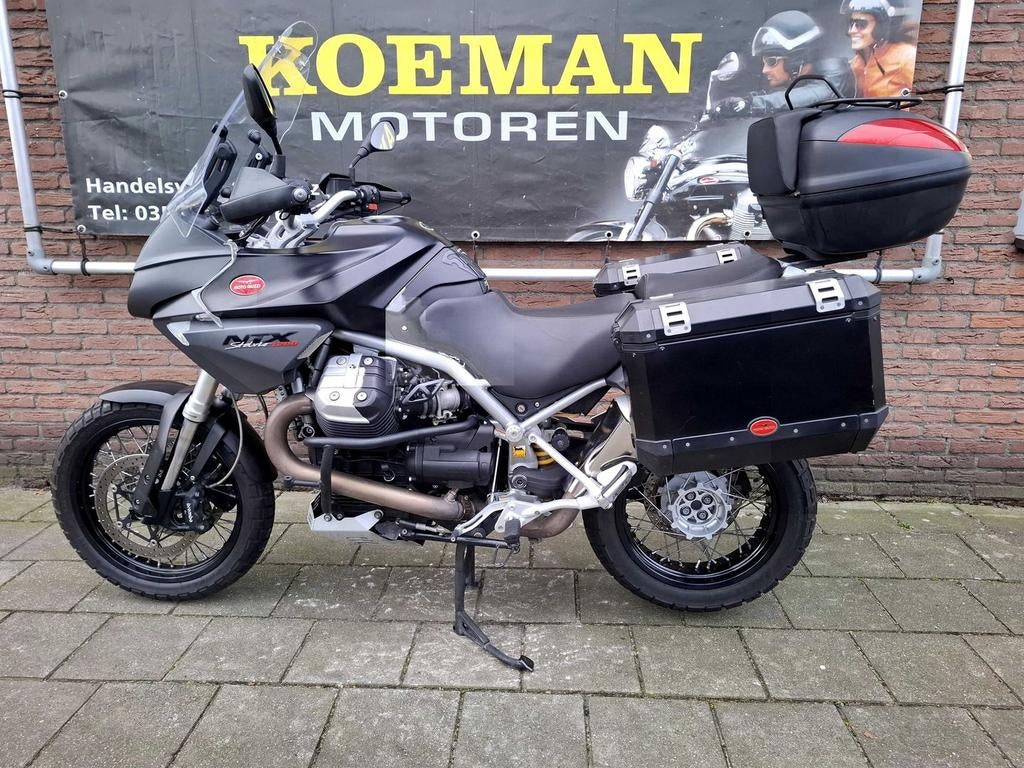 MOTO GUZZI STELVIO 1200 8V ABS NTX ADVENTURE (bj 2012), 2 cilinders, Motorrijbewijs A, Bedrijf, Meer dan 35 kW