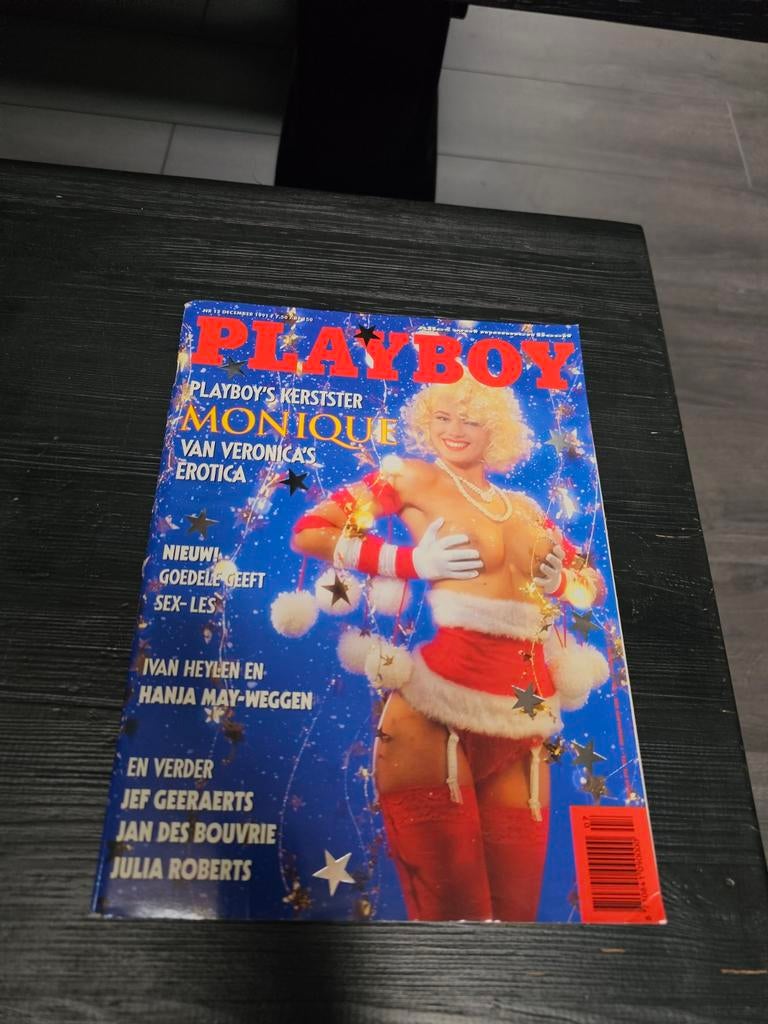 Playboy December 1991 - Monique (Kerstster), Ophalen of Verzenden