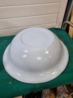 emaille schaal groot 50 doorsnede, Ophalen of Verzenden, 'T Olde Gre-j, Info@toldegrej.nl, Endepoelstraat 20f Didam