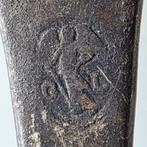 Antieke tinnen lepel met merkteken, Antiek en Kunst, Antiek | Bestek, Ophalen