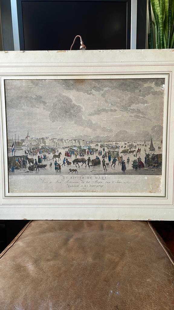 Schiderij antieke, Antiek en Kunst, Ophalen of Verzenden