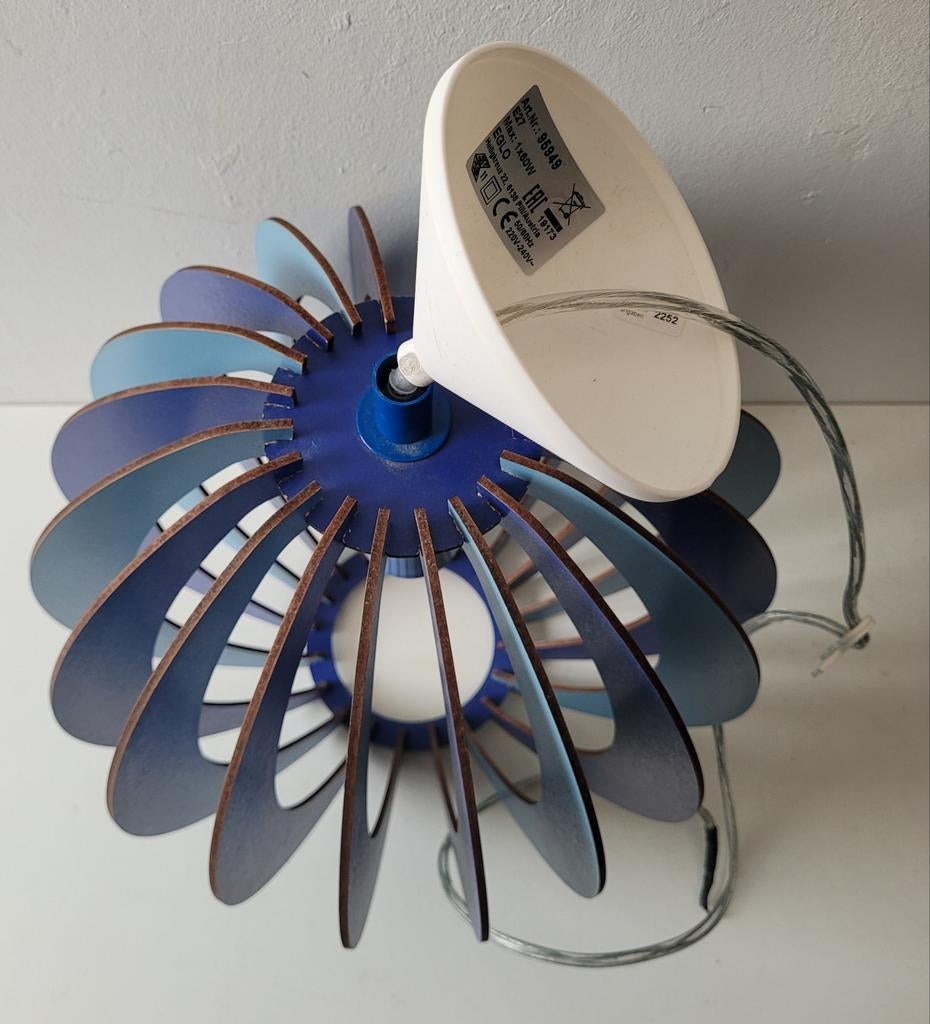 Retro design vintage Eglo hanglamp, Ophalen of Verzenden, Minder dan 50 cm