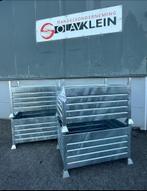 Grote stalen Stapelbakken / Opslagbakken - 125 x 85 x 86 cm, Ophalen, 100 cm of meer, 60 cm of meer, 50 cm of meer