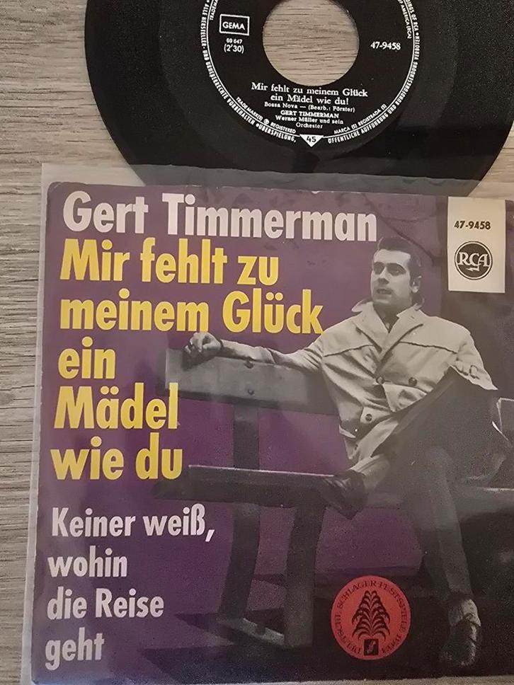 Gert Timmerman, Cd's en Dvd's, Vinyl | Nederlandstalig, Gebruikt, Levenslied of Smartlap, Overige formaten, Ophalen of Verzenden