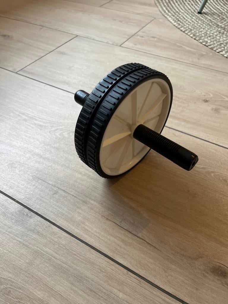 Buikspierwiel ab roller, Sport en Fitness, Ophalen, Gebruikt, Buik, Buikspierwiel