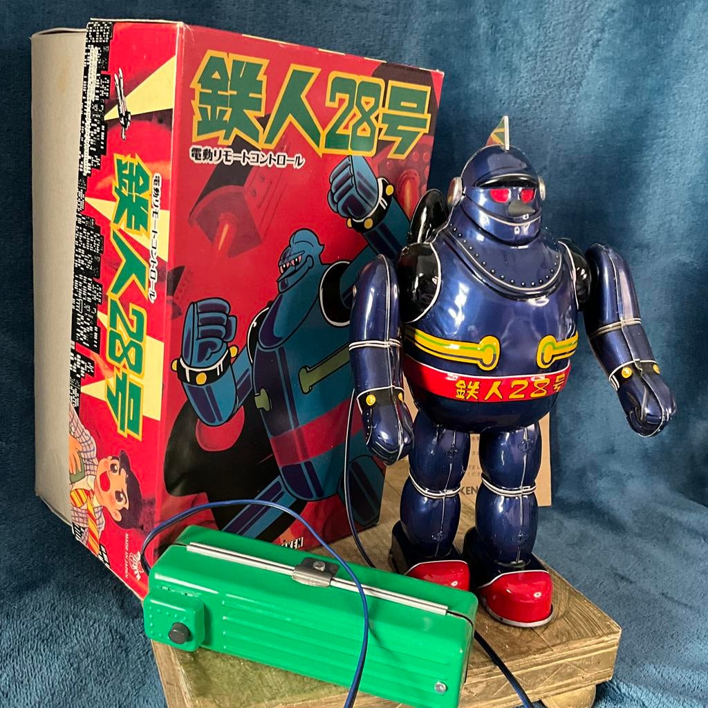 Bijzondere robot met afstanbediening van Billiken Tetsujin, Ophalen of Verzenden