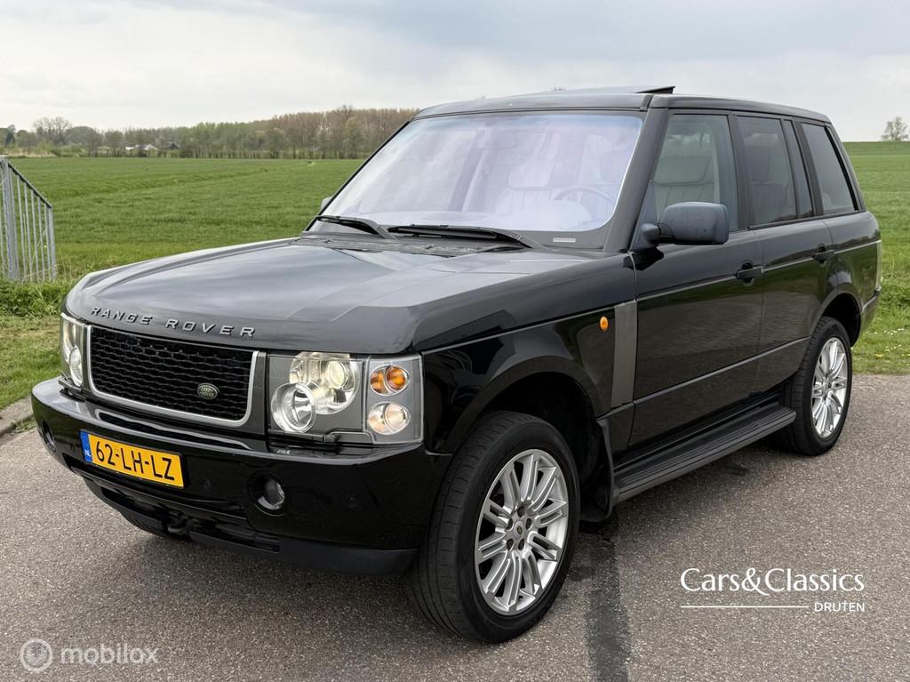 Land Rover Range Rover 4.4 V8 Vogue Youngtimer, DAB, Carplay, Auto's, Automaat, Zwart, Bedrijf, Vierwielaandrijving