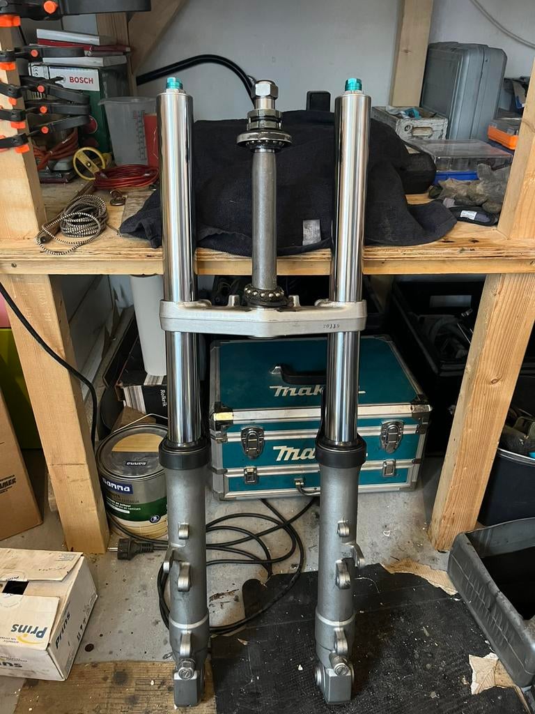 Voorvork/poten fzs1000 fazer nieuwe keerringen, Motoren, Ophalen, Gebruikt