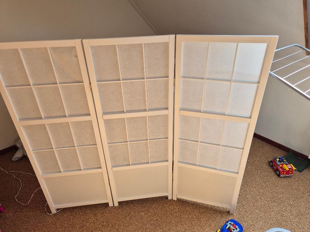 kamerscherm japans wit, Ophalen, Zo goed als nieuw