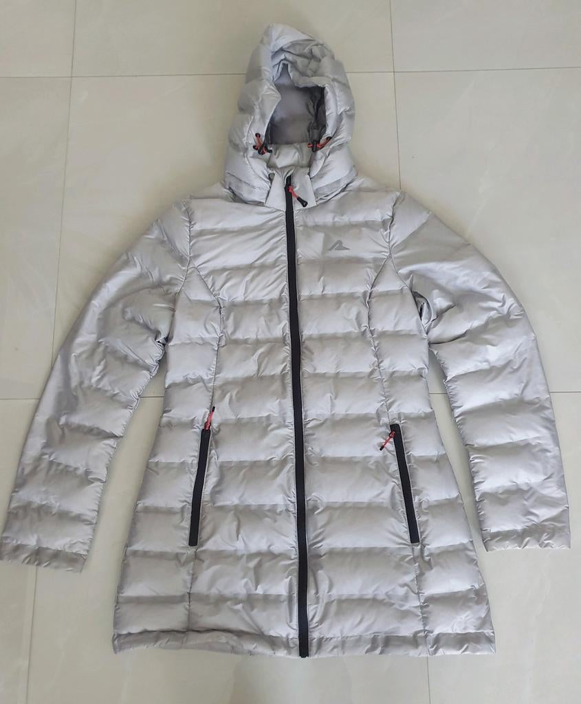 TECWEAR Rodeo Lichtgrijze Gewatteerde Jas Maat 38 M, Kleding | Dames, Maat 38/40 (M), Ophalen of Verzenden, Zo goed als nieuw