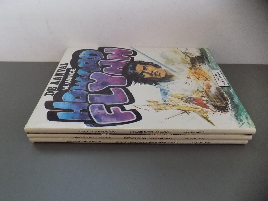 Howard Flynn ~ Complete serie hardcovers 1 t/m 3, Complete serie of reeks, Ophalen of Verzenden, Gelezen