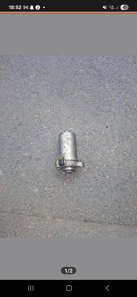 Piaggio iget startmotor compleet, Ophalen of Verzenden, Overige merken