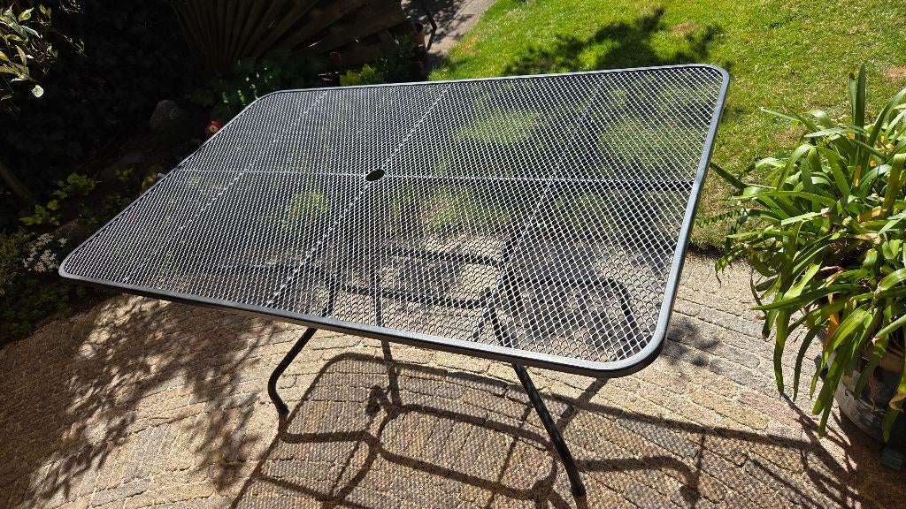 Tuintafel Royal Garden 140x90, Ophalen, Gebruikt, Rechthoekig, Metaal