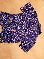 HIPPIE BLOUSE PAARS SEVENTIES RETRO VINTAGE 34 BOHO 70 80., Ophalen of Verzenden, Overige typen