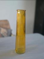 Hoge smalle vaas, Huis en Inrichting, Woonaccessoires | Vazen, Ophalen of Verzenden, Overige kleuren, Glas, Minder dan 50 cm