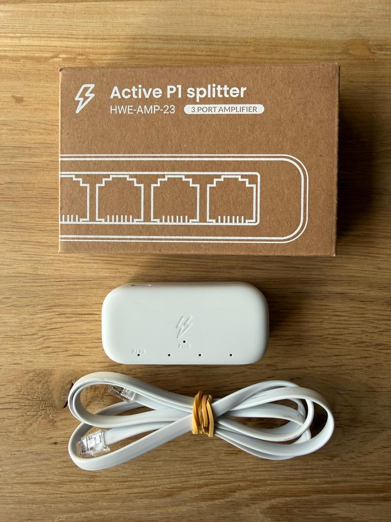 HomeWizard Active P1 Splitter (HWE-AMP-23), Ophalen of Verzenden, Zo goed als nieuw, Homewizard