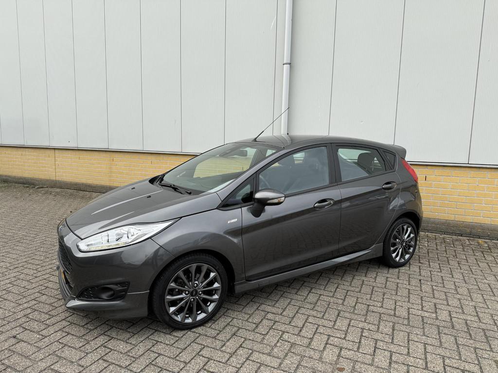 Ford Fiesta 1.0 EcoBoost ST Line 100 pk 5-deurs Spoiler-Rock, Auto's, Ford, Voorwielaandrijving, Euro 6, 23 km/l, Origineel Nederlands