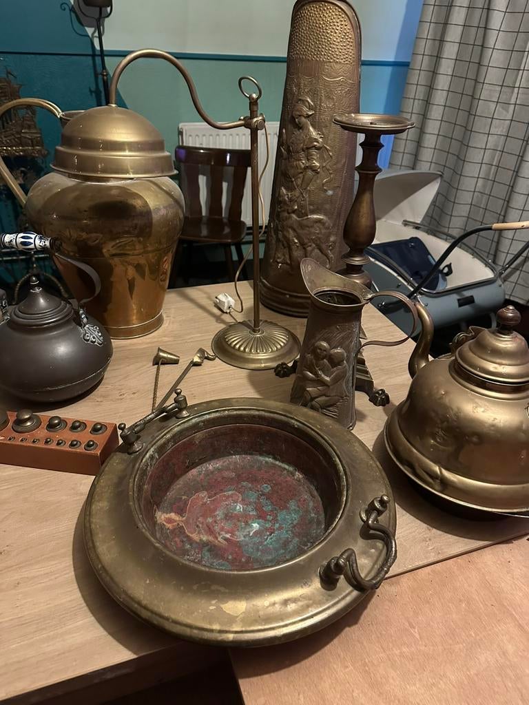 Partijtje koper nummer 3, Antiek en Kunst, Antiek | Koper en Brons, Ophalen, Koper