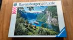 Ravensburger Noorse fjord 1000 stukjes, Ophalen, 500 t/m 1500 stukjes, Zo goed als nieuw