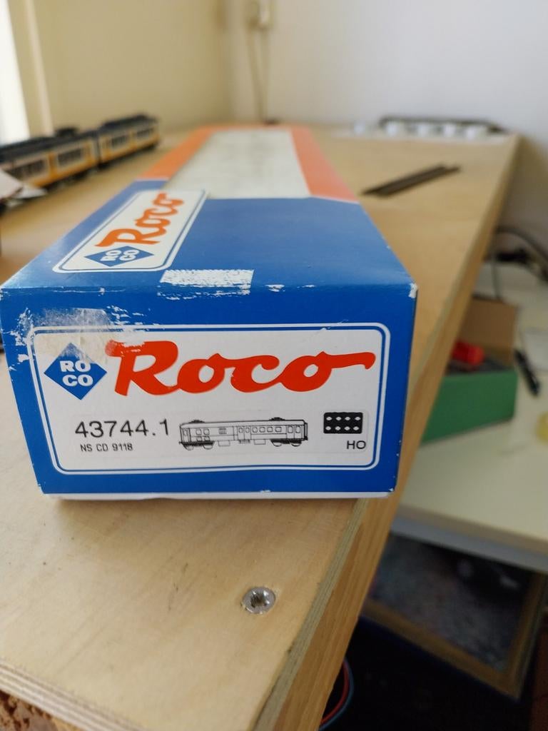Roco Blokkendoos Motorwagen 43744.1, Ophalen of Verzenden, Gelijkstroom, Wagon, Roco